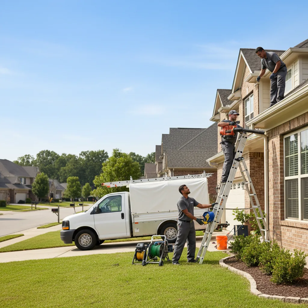 Home Gutter Service in Bardwell, TX near me